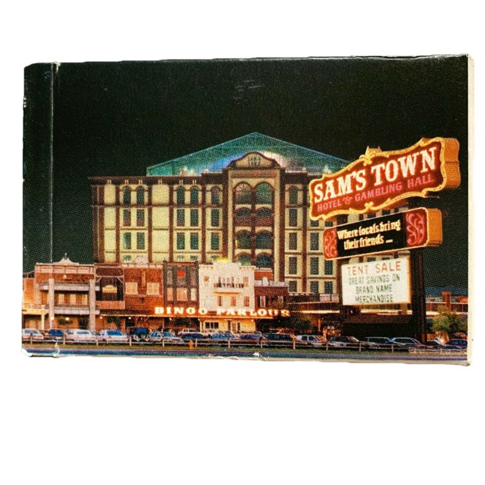 Vintage Set of Playing Cards Sam’s Town Bingo Parlor